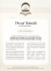 תמונה ממוזערת של DVAR TORA - KOIDENOV